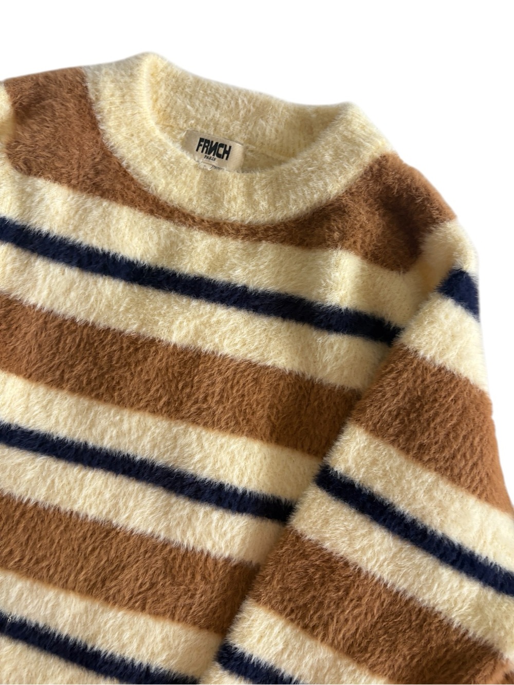 FRNCH Paris Super Soft Classic Stripped Cozy Sweater - Picture 5 of 9